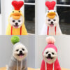 587690104 Chick Transformed Dog Cat Small Medium-Sized Dog Autumn And Winter Sweatshirt Scratch Pet Clothes Supplies Teddy Fighting Bichon