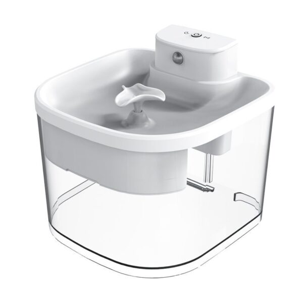 587689939 Inductive wireless cat water dispenser with large capacity, non plug in automatic circulation, intelligent pet supplies, silent water dispenser