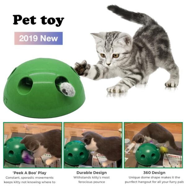 587689697 New Cat Toy Pop Play Pet Toy Ball POP N PLAY Cat Scratching Device Funny Traning Cat Toys For Cat Sharpen Claw Pet Supplies
