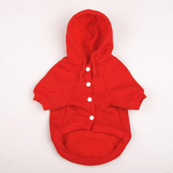 Autumn And Winter New Trendy Plain Color Pet Casual Sweater Dog Clothes Supplies