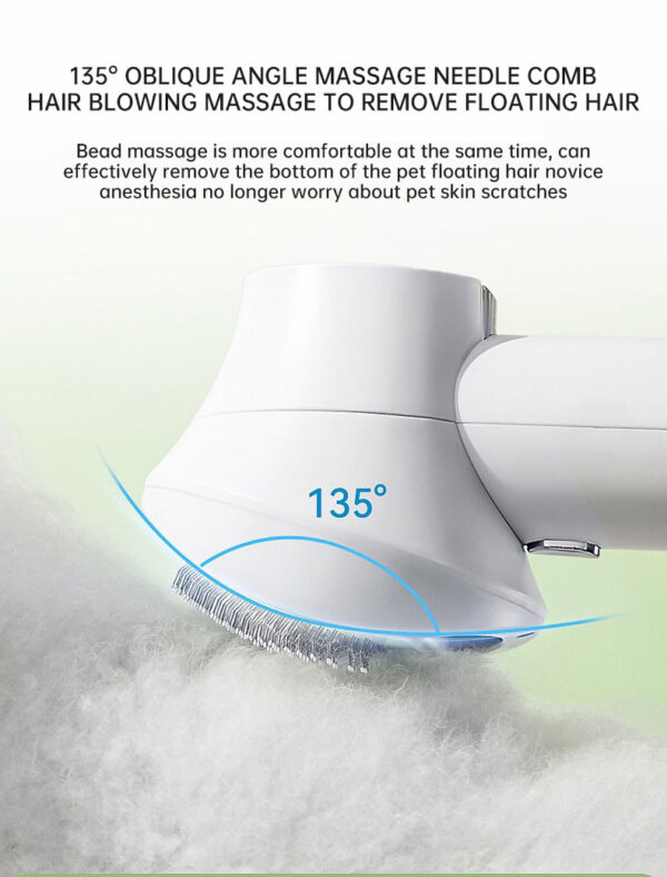 Smart Pet Hair Dryer Dog Golden Retriever Cat Grooming Hairdressing Blow & Comb Silent No Harm Pet Cleaning Supplies Pet Product