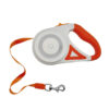 587639683 Dog walking rope with LED light automatic retractable traction rope non gripping dog traction rope pet supplies