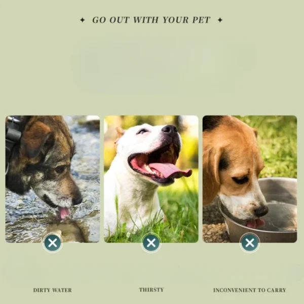 587691013 Dog Feeders Folding Silicone Bowl Outdoor Travel Foldable Portable Cat Dog Food Water Container Feeding Tray Bowl Pet Supplies