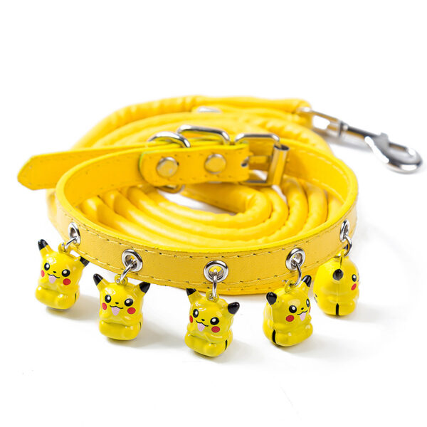 587638626 Pet Supplies Cartoon Bells Cat and Dog Collars Cat Collars Teddy Bells Dog Chain Leash Set