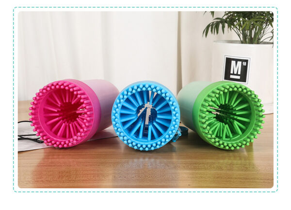 587814507 Paw Plunger Pet Paw Cleaner Soft Silicone Foot Cleaning Cup Portable Cats Dogs Paw Clean Brush Home Practical Supplies
