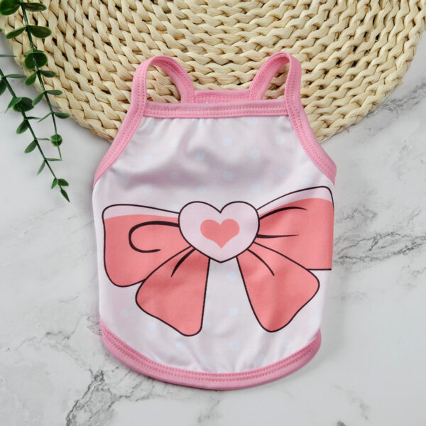 Pet supplies pet clothes cute fruit camisoles tank tops breathable pet sunscreen mosquito and insect repellent products
