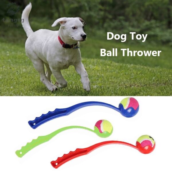 587635120 Pet Throwing ToysPet Supplies Outdoor Sports Dog Toy Ball Throwing Ball Launcher Pet Training Interactive Toy Dog Retrieve Toys