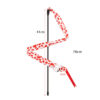 Suction cup cat toy stick that can be attached and held with steel wire multi head interchangeable cat toy and pet supplies