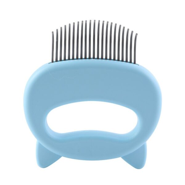 587690577 Elastic Soft Needle Comb Pet Hair Removal Massaging Shell Comb Cat Massage Brush Kitten Grooming Shedding Tools Bathing Supplies