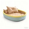 587693159 Dog House Winter Warm Dog Bed Half-Enclosed Pet Dog House Cat Bed Pet Mat Pet Cage Pet Enclosure