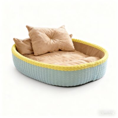 587693159 Dog House Winter Warm Dog Bed Half-Enclosed Pet Dog House Cat Bed Pet Mat Pet Cage Pet Enclosure