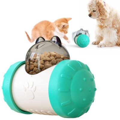 587813652 Interactive Toy For Pet Dog Toy Swing Car Toy Pet Food Spiller Puppies Kitten Training Educational Toys Pet Supplies