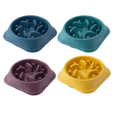 587632848 Dog Slow Food Stop Food Bowl Pet Supplies Anti-Choking Cat Food Bowl Pet Bowl Small