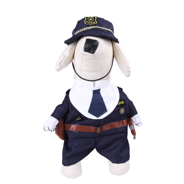 587632945 Pet Cowboy Horse Riding Transfiguration Pet Supplies Clothing Cospaly Halloween Dog Clothes