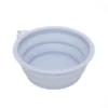 587691010 Dog Feeders Folding Silicone Bowl Outdoor Travel Foldable Portable Cat Dog Food Water Container Feeding Tray Bowl Pet Supplies