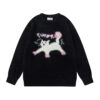 587693080 Cute Pet Cat Pattern Sweater