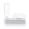 Cat Bowl Double Bowl Dog Bowl To Protect The Cervical Spine Pet Bowl Automatic Waterer Cat Food Bowl Pet Supplies