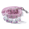 587638624 Pet Supplies Cartoon Bells Cat and Dog Collars Cat Collars Teddy Bells Dog Chain Leash Set