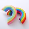 Pet Supplies Cat Toy Rainbow Bridge Pillow with Catnip and Cat Mint
