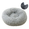 Dog bed, removable and washable round plush pet bed, cat bed, warm pet supplies, dog bed, pet bed, pet mat