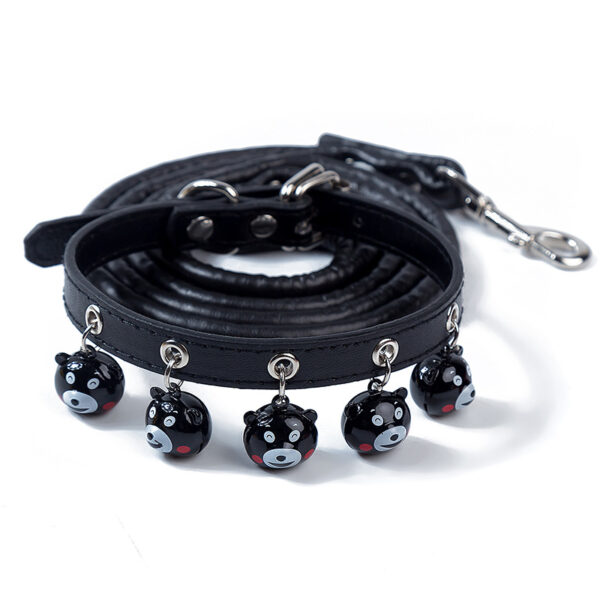 587638625 Pet Supplies Cartoon Bells Cat and Dog Collars Cat Collars Teddy Bells Dog Chain Leash Set