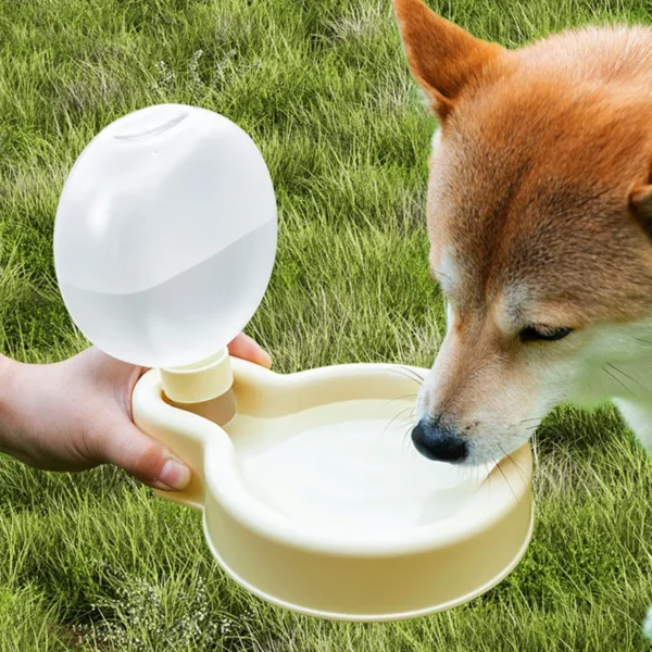 587634614 500ml Portable Cat Dog Water Bottle Sealed Travel Puppy Cats Fold Drinking Bowl Outdoor Pet Water Dispenser Feeder Pet Supplies