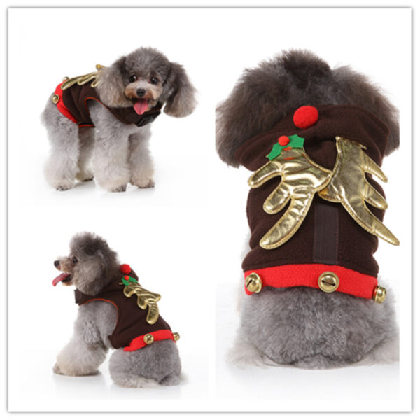 587621213 Christmas Pet Supplies Dog Clothes Halloween Weird Alternative Pet Clothes Personalized Costume Pet Clothes