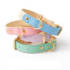 587632825 Genuine Leather Pet Dog Cat Collar Leash Dog Rope Dog Chain Dog Belt Pet Supplies