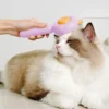 587634562 Comb For Dogs Self-Cleaning Stainless Steel Teeth Pet Comb Easy Hair Removal And Massaging Pet Brush Supplies Multifunctional