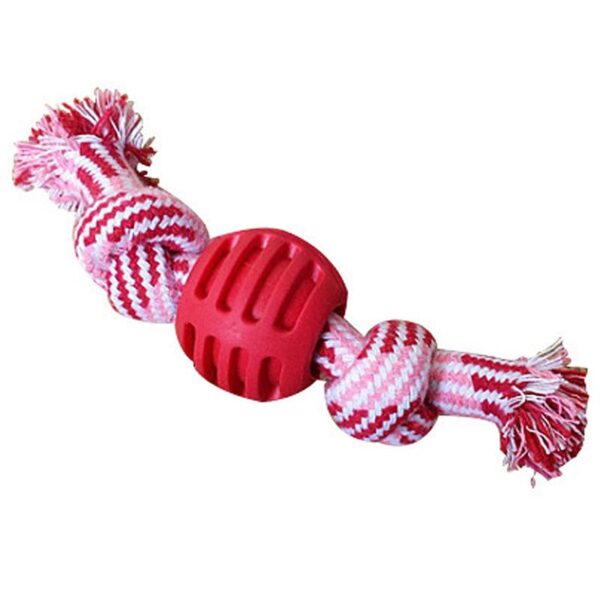 587689661 Dorakitten 1pc Bite Resistant Dog Rope Toy Pet Interactive Knot Design Dog Chew Rope Puppy Teething Toy Pet Supplies Dog Favors