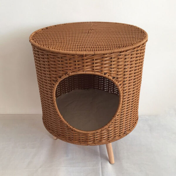 587620796 Pet Supplies Cat Kennel Pet Kennel Pet House Cat Kennel Removable Warm Nest Knitting Crafts