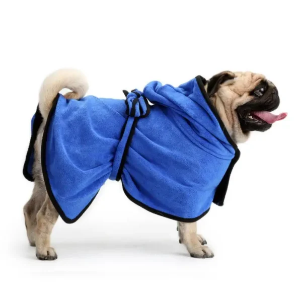 587633820 Pet Bath Towel Dog Bathrobe XS-XL For Small Medium Large Dogs Super Absorbent Pet Drying Towel Dog Towel Pet Supplies