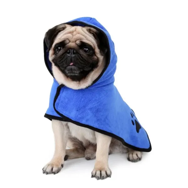587633823 Pet Bath Towel Dog Bathrobe XS-XL For Small Medium Large Dogs Super Absorbent Pet Drying Towel Dog Towel Pet Supplies