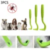 587633926 3PCS Pet Flea Remover Tool Scratching Hook Remover Pet Cat Dog Grooming Supplies Tick Picker Flea Removal Tool Pet Comb