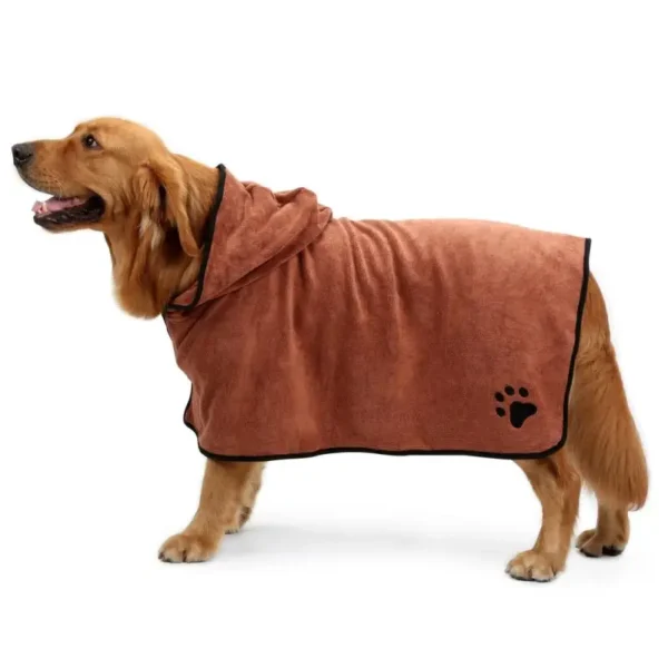 587633824 Pet Bath Towel Dog Bathrobe XS-XL For Small Medium Large Dogs Super Absorbent Pet Drying Towel Dog Towel Pet Supplies