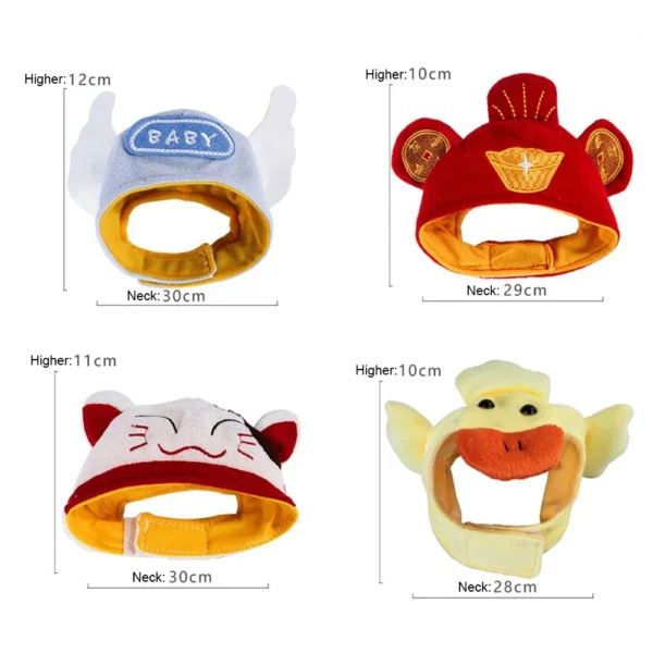 587691476 Cotton Pet Hat Decorative Party Pet Cap