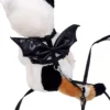 587633845 Halloween Day Batman Pet Leash Harness Set Bat Design Lovely Pet Wings I-Shaped Cat Walk Leash Pet Supplies