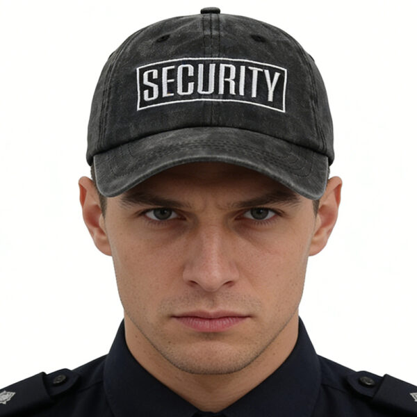 a070f3ef-979b-4143-9e2b-f929fa0b8d94.jpg 2pcs Security Hats For Men Women Security Accessories Baseball Cap