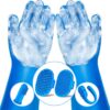 a1d359cf-4904-4007-847c-0de507f516a1.jpg 6PCS Grooming Bath Supplies For Dogs, Cats Dog Washing Gloves Dog Bath Brush Dog Shower Brush Pet Grooming Gloves Dog Grooming Kit Pet