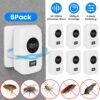 a363d85b-c86b-45fc-9c1f-8868dc4fd21e.jpg 6 Pack 32-120KHz Ultrasonic Insect Repellent Indoor Plug In Bug Repellent Mosquito Roaches Mice Control With 3 Modes For Bedroom Garage Warehouse Office For Spring Summer
