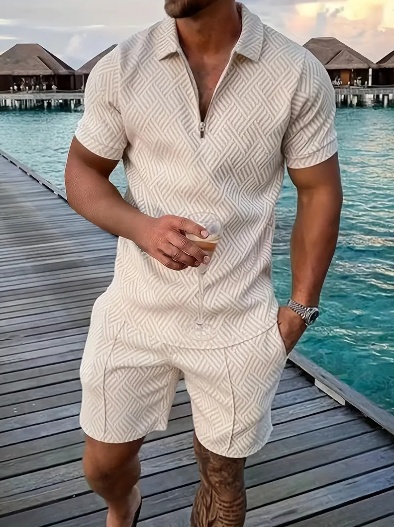 a47ea453-267c-4d86-be57-d29437250046.jpg Polo Shirt Sports Short Sleeve Shorts Suit For Men