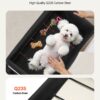 a5d9ef6a-4d0c-4b2d-8b03-ac3ce97eb865.jpg Elevated Lounge Pet Bed Foldable Bunk Dog Bed With Wheels & Side Bags L