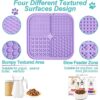 a7473dc6-a104-4606-a845-c9d4f59c90d0.jpg Lick Mat For Dogs Cats 2 Pack, Slow Feeder Licking Pad With Suction Cups For For Anxiety Relief And Boredom Reducer, Perfect For Bathing Grooming