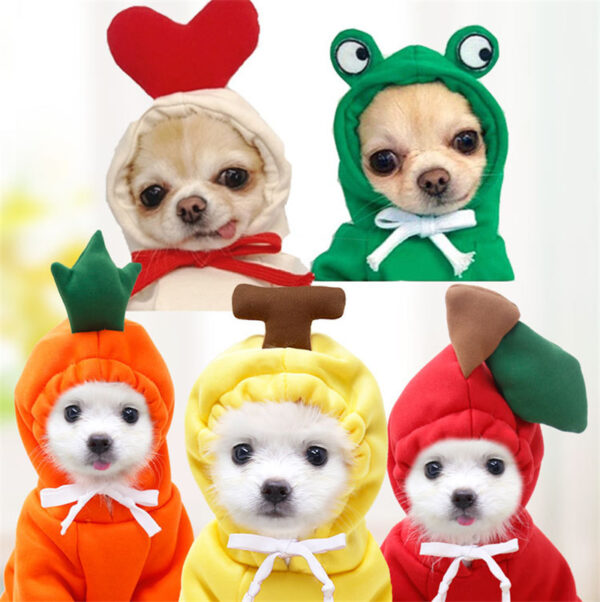 a74b9099-c6f9-452f-b92a-7cf040505af1.jpg Cute Fruit Dog Clothes For Small Dogs Hoodies Winter Warm Fleece Pet Clothing Puppy Cat Costume Coat For French Chihuahua Outfit