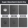 a95e4016-f18a-42de-904d-682add94cfd7.jpg Pet Feeding Mat-Absorbent Dog Mat For Food And Water Bowl No Stains Easy Clean Dog Food Mat-Quick Dry Water Dispenser Puppy Supplies Accessories