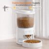 af8ef868-2c73-4349-bab7-e076978f947b.jpg Waithem Wi-Fi Automatic Cat Feeder, Timed Dry Food Dispenser, App-Programmable Portion Control, Up To 10 Meals Per Day, Dual Power Supply, Suitable For Cats And Small Dogs