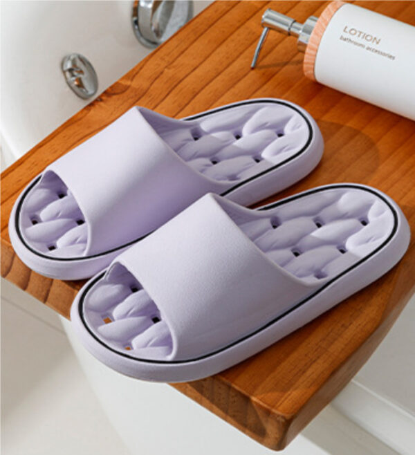 af9815eb-8d84-4deb-9d1a-43065fff59f8.jpg Non-slip Design Bathroom Slippers Home Summer Thick Sole Floor Bedroom House Shoes For Women Men