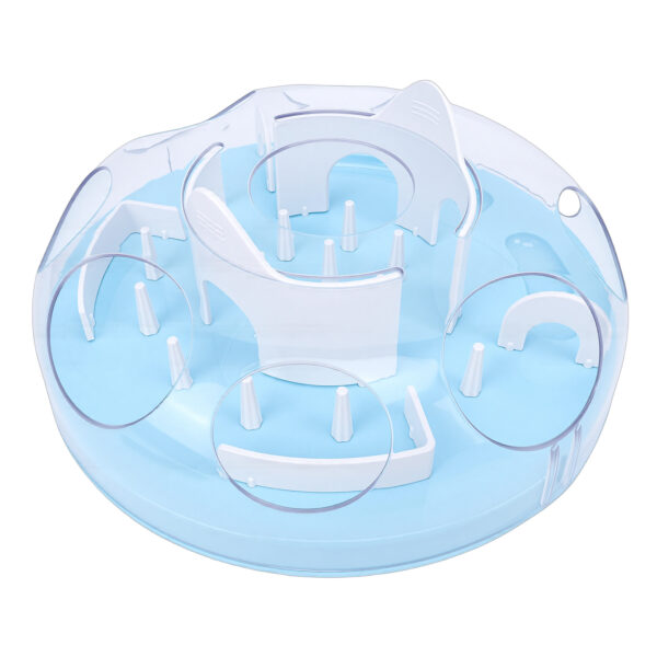 b0db3eaa-81c3-419c-9396-d6de4549ae2a.jpg Interactive Cat Puzzle Feeder Funny Cat Puzzle Food Dispenser Enrichment Toy For Pets Play And Exercise Blue