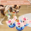 b2117be6-b5f3-44c4-8b33-a473dc4cdacb.jpg Interactive Dog Toys Pig, Jumping Squeaky Dog Toys With Recording And Music Modes, Rechargeable Moving Dog Chew Toys