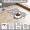 b55fa27a-d125-4023-ab60-12c89832ce8c.jpg Dog Cat Food Mat,Rapid Absorbent Pet Feeding Mat, Bone Shaped Dog Placemat Water Bowl Mat With Rubber Backing,No Stains Dog Cat Food Mats Indoor, Pet